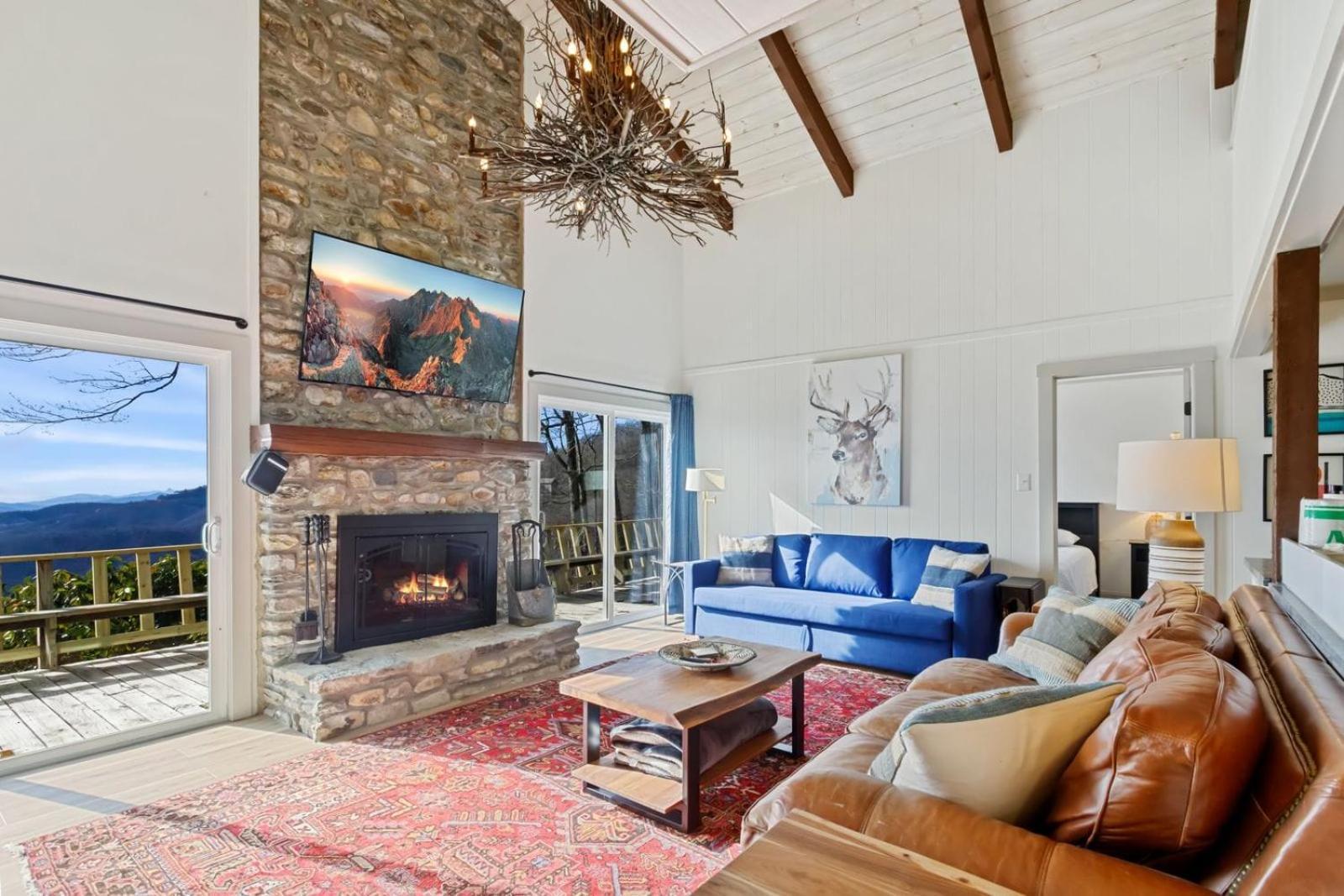 Blue View Chalet Blowing Rock Exteriér fotografie